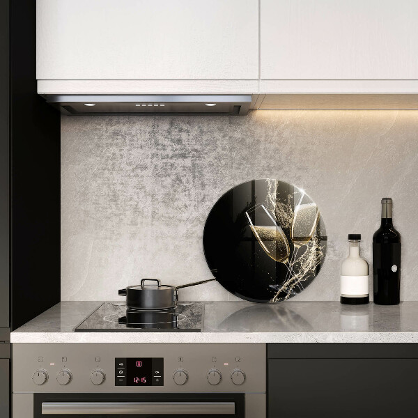 Skleněná deska do kuchyně Sklenice šampaňského