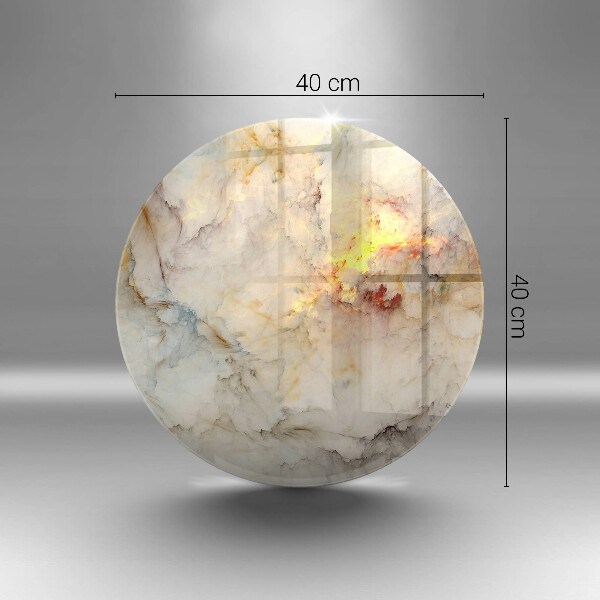 Skleněná deska do kuchyně Textura mramoru se zlatem