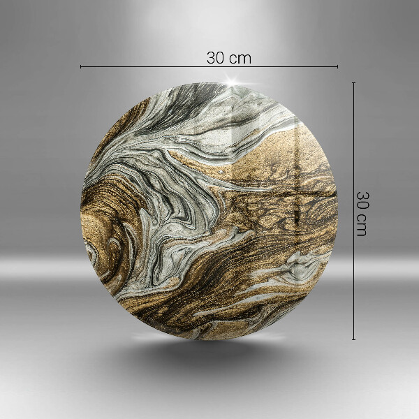 Skleněné krájecí prkénko Bohatá abstrakce