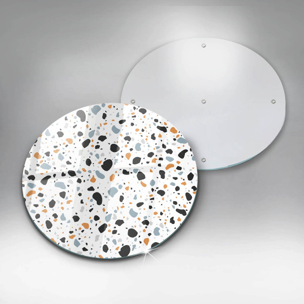 Skleněné krájecí prkénko Dekorativní kamenina