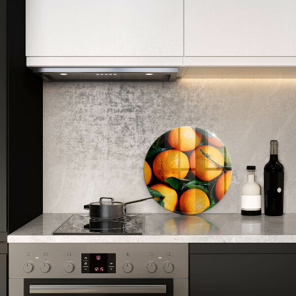 Skleněné krájecí prkénko Pomeranč