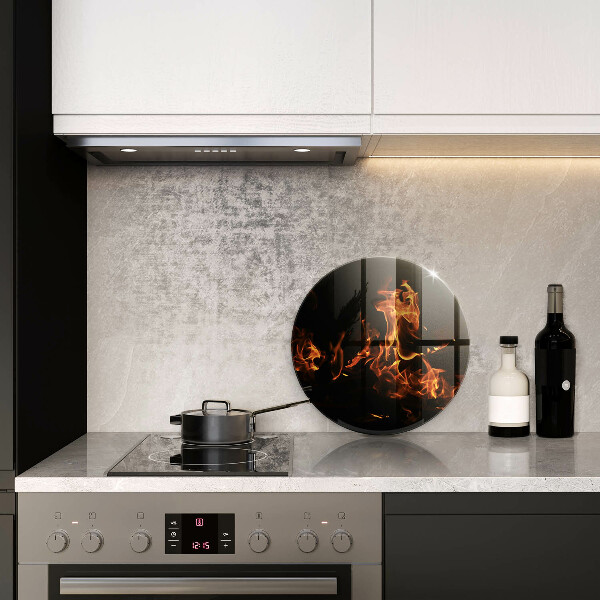 Skleněné krájecí prkénko Zapal živý plamen