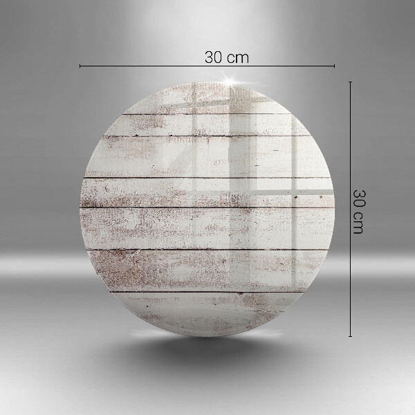 Skleněná deska do kuchyně Staré dřevěné desky