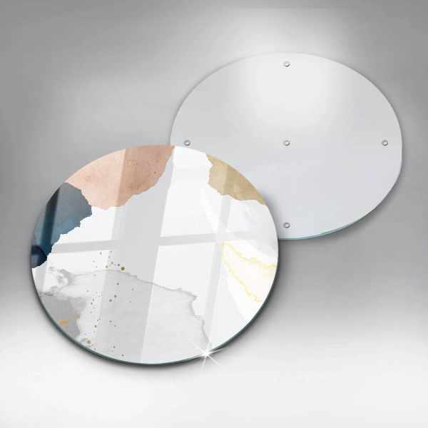 Skleněná deska do kuchyně Abstraktní skvrny