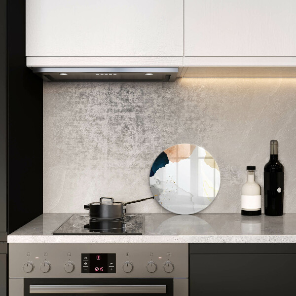 Skleněná deska do kuchyně Abstraktní skvrny