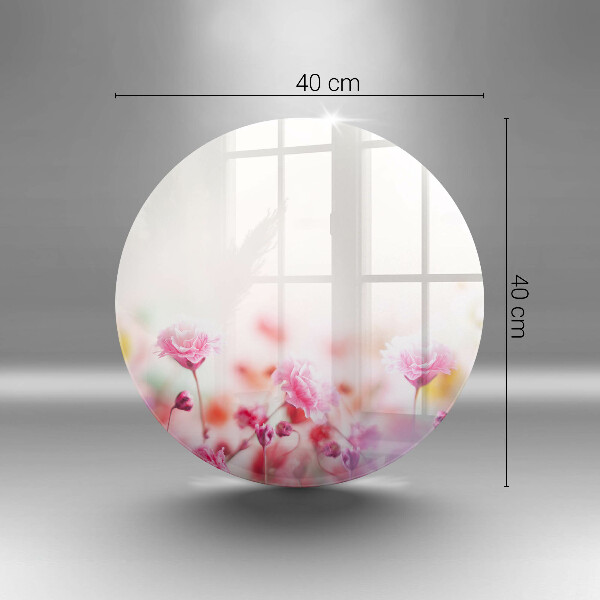 Skleněná deska do kuchyně Květinová louka