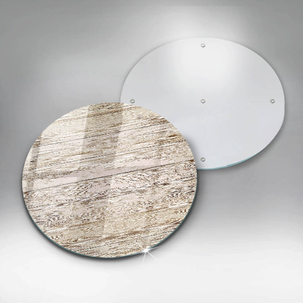 Skleněná deska do kuchyně Dřevěná prkna