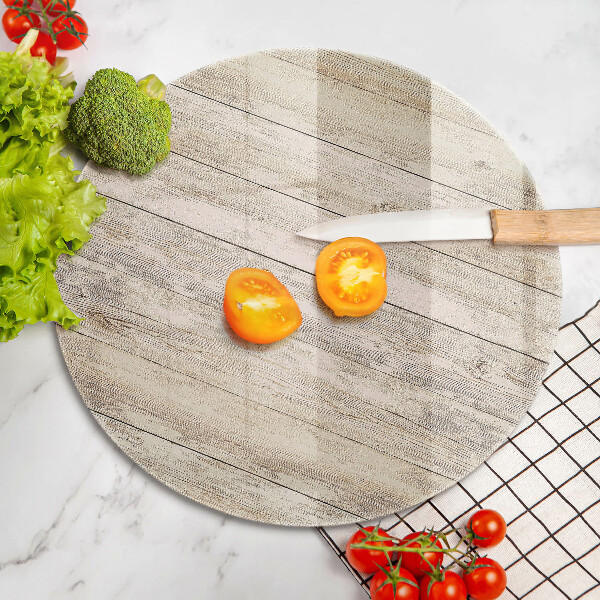 Skleněná deska do kuchyně Dřevěná prkna