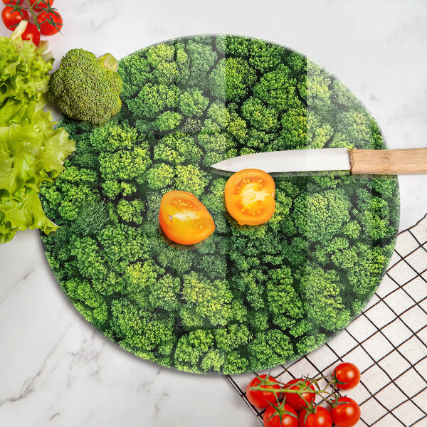 Skleněná deska do kuchyně Přírodní mechová rostlina