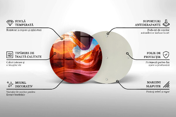Skleněná deska do kuchyně Skalní krajina kaňonu