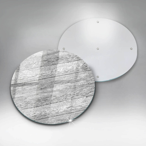 Skleněná deska do kuchyně Staré dřevěné desky