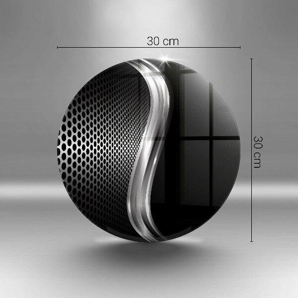 Krájecí prkénko skleněné Kovová konstrukce