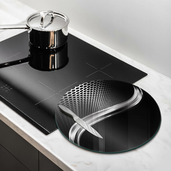 Krájecí prkénko skleněné Kovová konstrukce