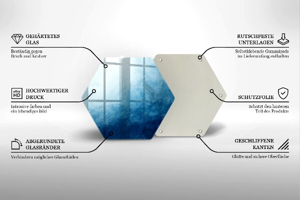 Skleněná krájecí deska Abstraktní pozadí