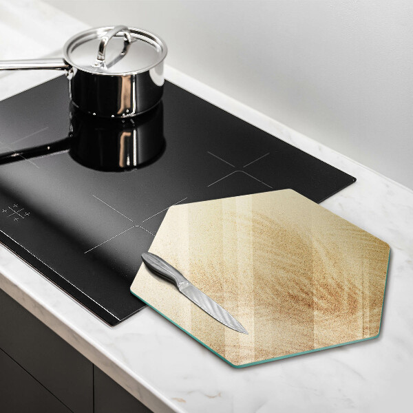 Skleněná deska do kuchyně Pláž písek dovolená