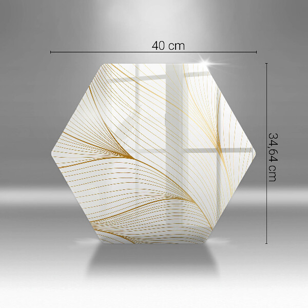 Skleněná deska do kuchyně Moderní čáry vzor