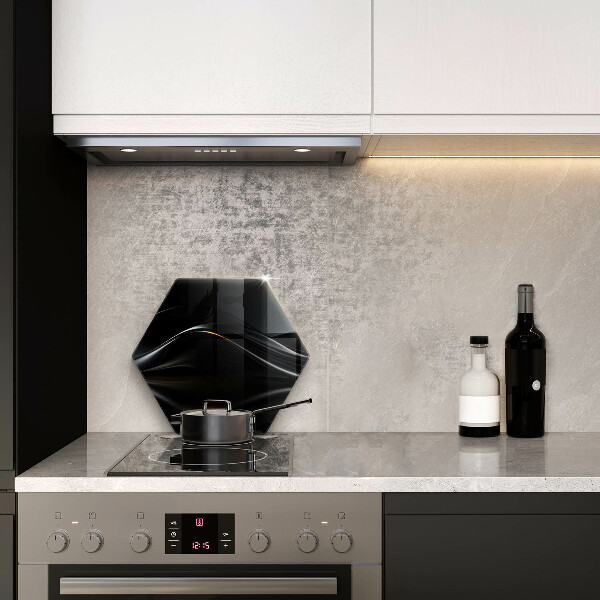 Skleněné krájecí prkénko Abstraktní 3d design