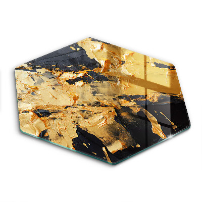 Skleněná deska do kuchyně Elegantní barva textury