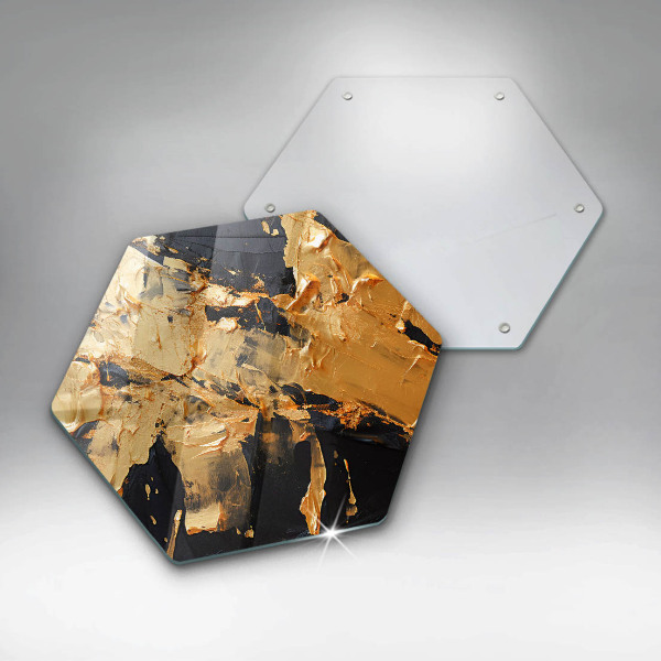 Skleněná deska do kuchyně Elegantní barva textury