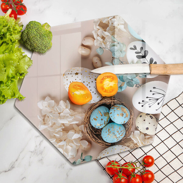 Skleněná deska do kuchyně Velikonoční dekorace