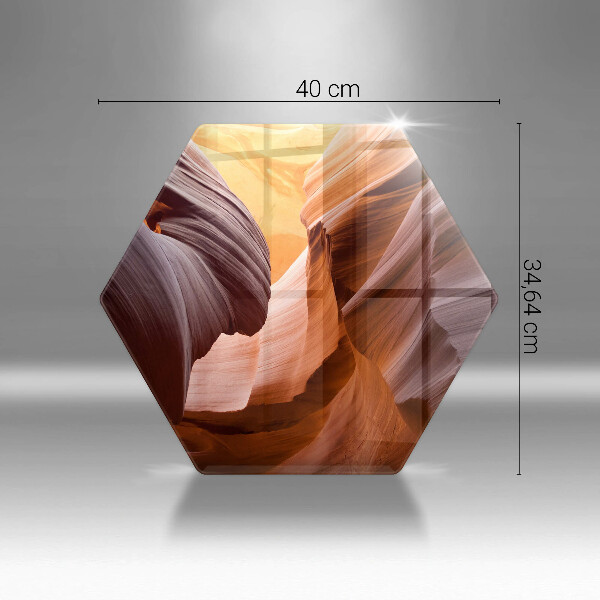 Skleněná deska do kuchyně Grand canyon