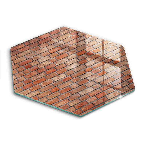 Skleněná krájecí deska Cihlová zeď