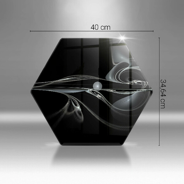 Skleněná deska do kuchyně Moderní abstrakce