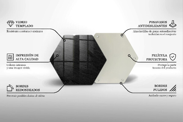 Skleněná deska do kuchyně Textura kamene