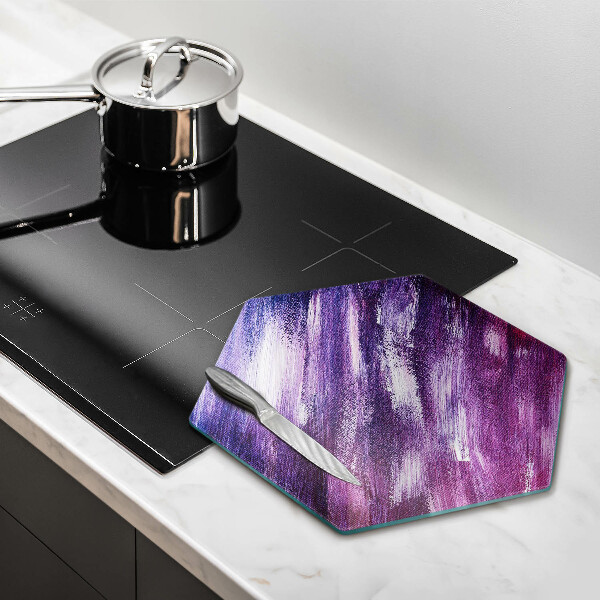 Skleněná krájecí deska Malování abstrakce