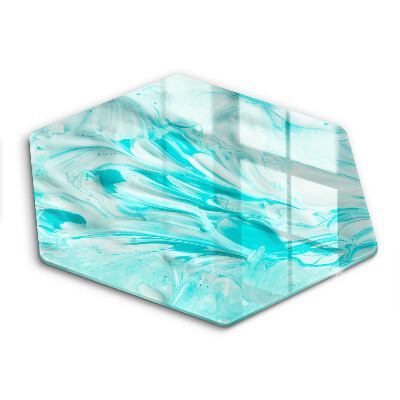 Skleněná deska do kuchyně Abstrakce barvy