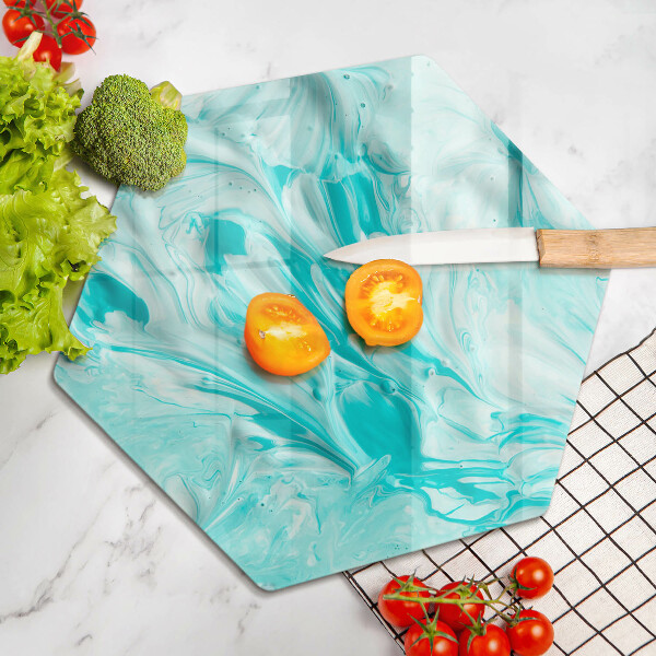 Skleněná deska do kuchyně Abstrakce barvy