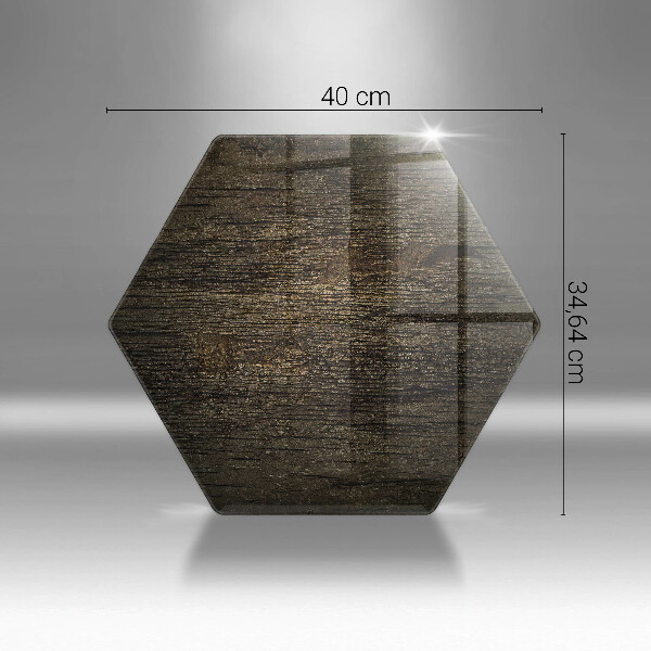 Skleněná deska do kuchyně Textura dřevěné kůry