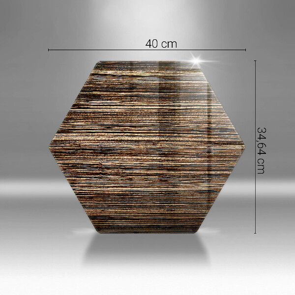 Skleněná deska do kuchyně Textura dřeva