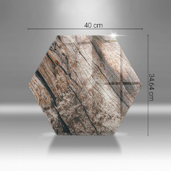 Skleněná deska do kuchyně Dřevěná konstrukce