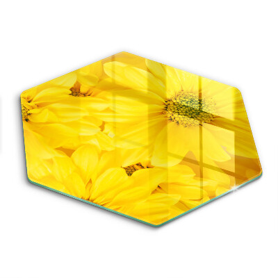 Skleněná deska do kuchyně Okvětní lístky