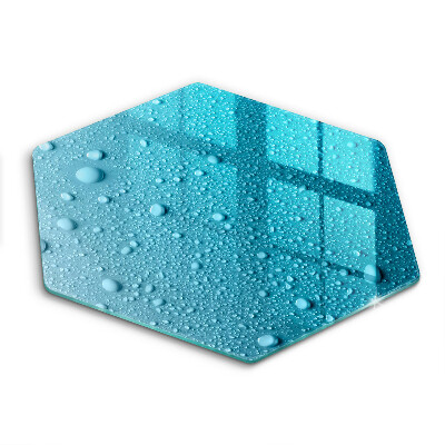 Skleněná deska do kuchyně Kapky vody