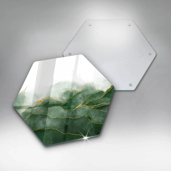 Skleněná krájecí deska Abstraktní příroda