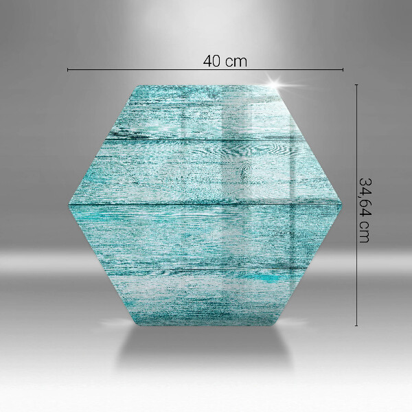 Skleněná krájecí deska Vintage dřevěné desky