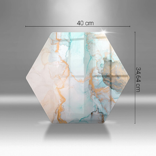 Skleněná krájecí deska Mramorová abstrakce