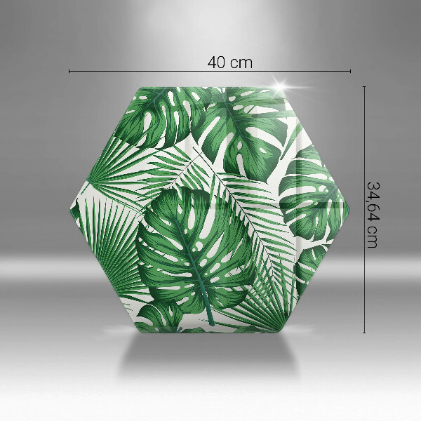 Skleněná krájecí deska Monstera odchází