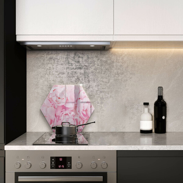 Skleněná krájecí deska Jemné pivoňky