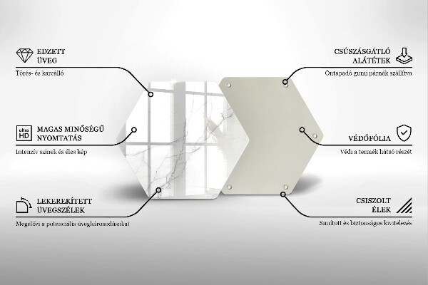 Skleněná krájecí deska Mramorové kamenné pozadí