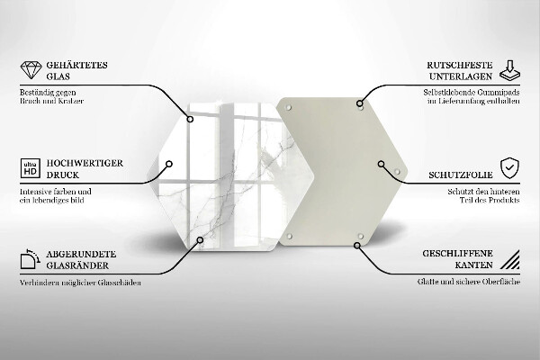 Skleněná krájecí deska Mramorové kamenné pozadí