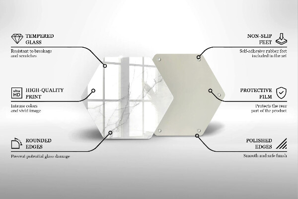 Skleněná krájecí deska Mramorové kamenné pozadí