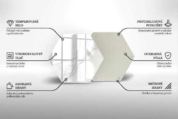 Skleněná krájecí deska Mramorové kamenné pozadí