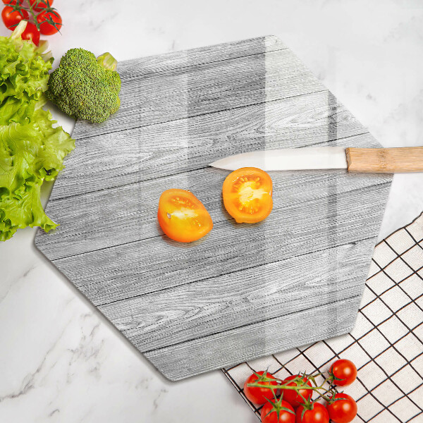 Skleněná deska do kuchyně Staré dřevěné desky