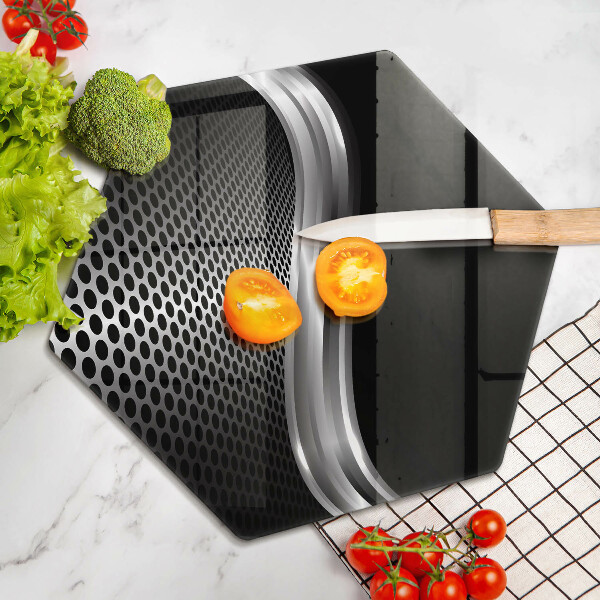 Skleněná deska do kuchyně Kovová konstrukce