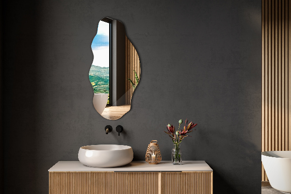 Atypické zrcadlo skvrna 45x90