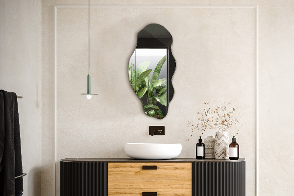 Atypické zrcadlo skvrna 45x90