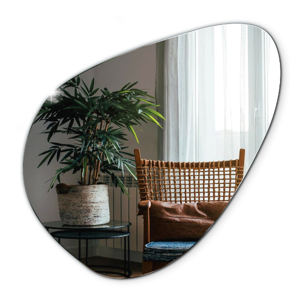 Asymetricke zrcadlo 48x48 cm